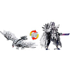 Transformers Monster Hunter Silver Rathalos Prime Figur 13cm