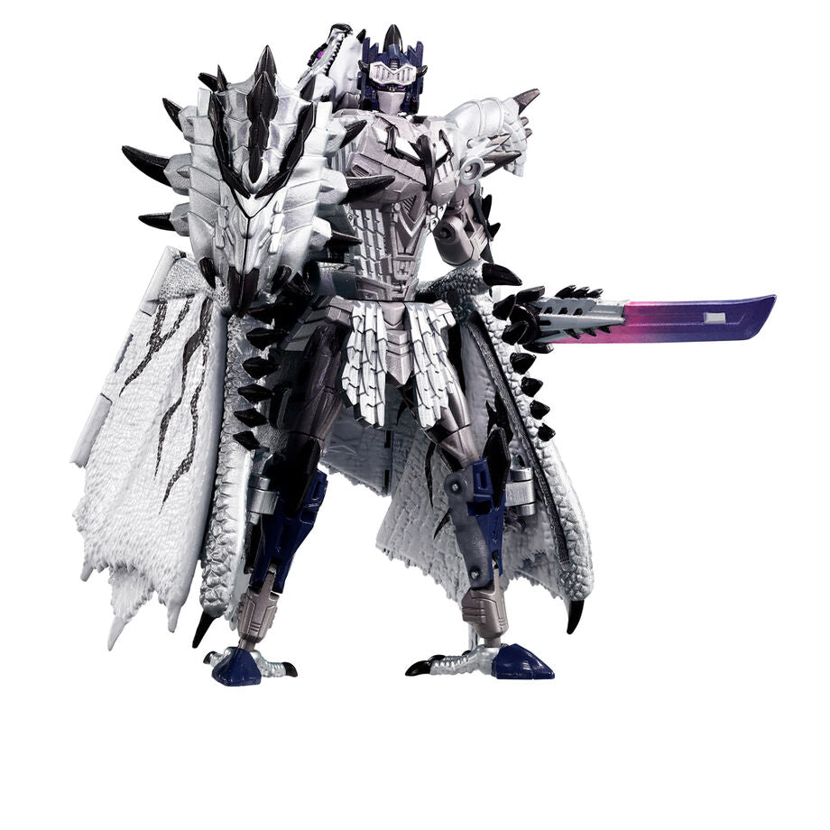 Transformers Monster Hunter Silver Rathalos Prime Figur 13cm