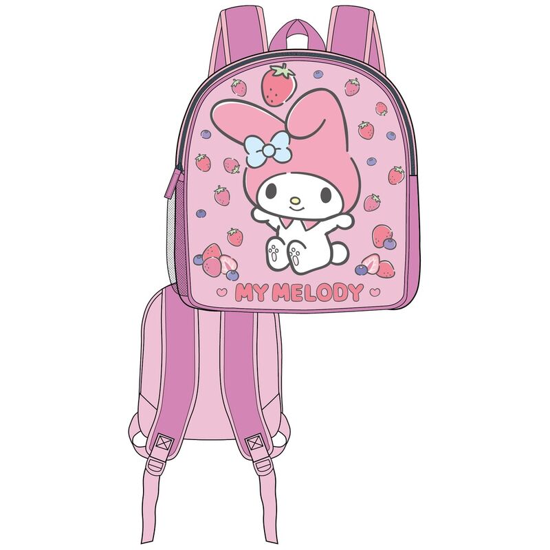 Hello Kitty My Melody 3D Ryggsäck 30cm