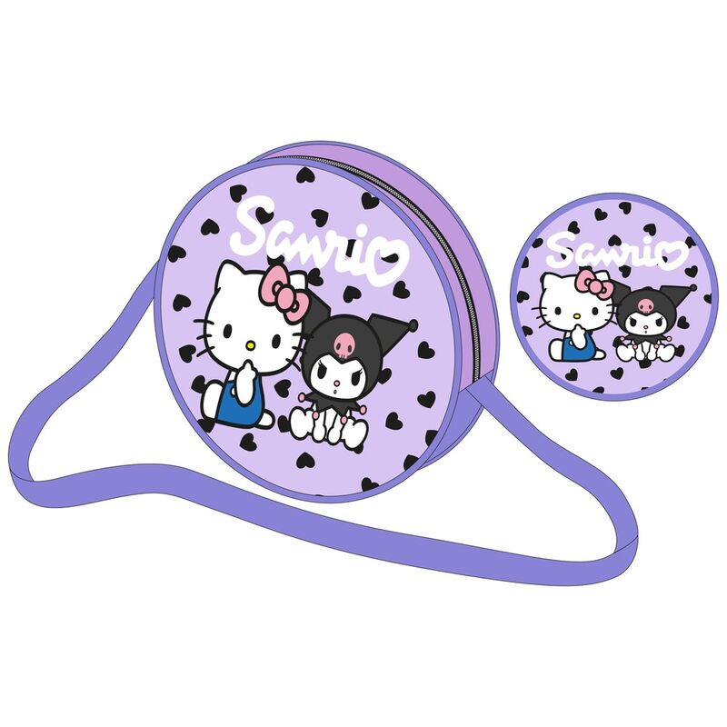 Hello Kitty & Kuromi Axelremsväska