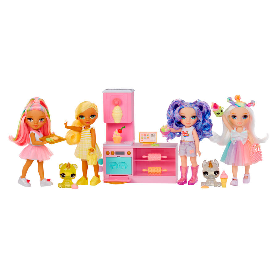 Rainbow High Little Dessert Shop med Kandy lekset och docka