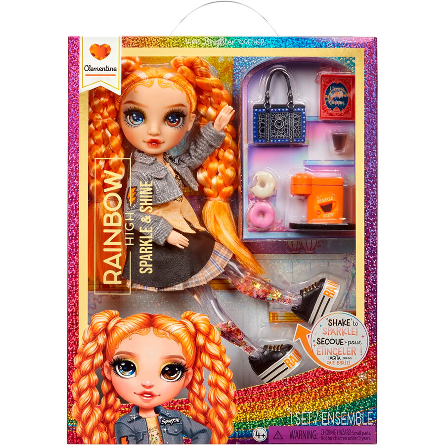 Rainbow High Sparkle & Shine Clementine Doll