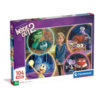 Disney Pixar Inside Out 2 Super Puzzle 104 delar