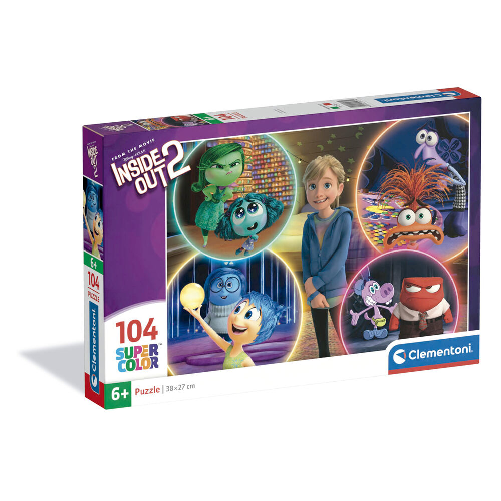 Disney Pixar Inside Out 2 Pussel 104 Bitar