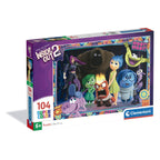 Disney Pixar Inside Out 2 Pussel 104 Bitar