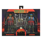 Ninja Turtles 3 Teenage Mutant Leonardo & Michelangelo pack 2 figurer 18 cm