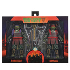 Ninja Turtles 3 Teenage Mutant Donatello & Raphael pack 2 figurer 18cm