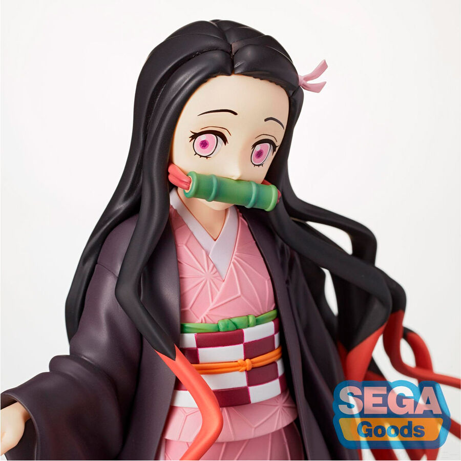 Demon Slayer Kimetsu no Yaiba Nezuko Kamado Sibling Bong SPM Figur 19cm