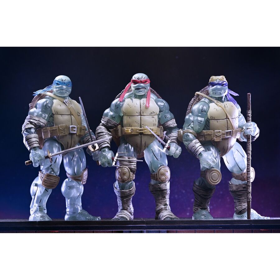 Ninja Turtles The Last Ronin Teenage Mutant Ghost Brothers Set – 3 Figurer 18cm