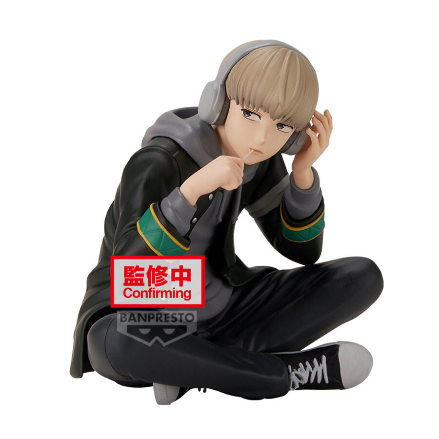 Wind Breaker Kaji Ren Sitting Figur 9cm