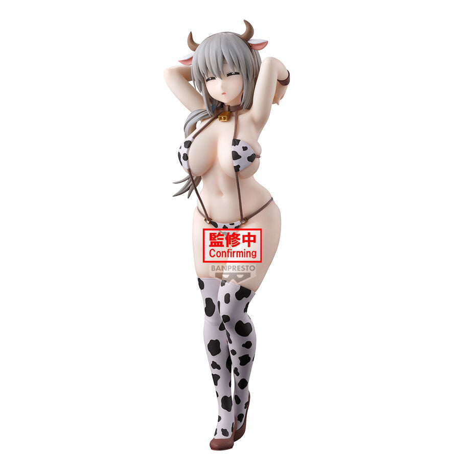 Uzaki-chan Vill Hänga Ut! Uzaki Tsuki Glitter & Glamorous Figur 27 cm
