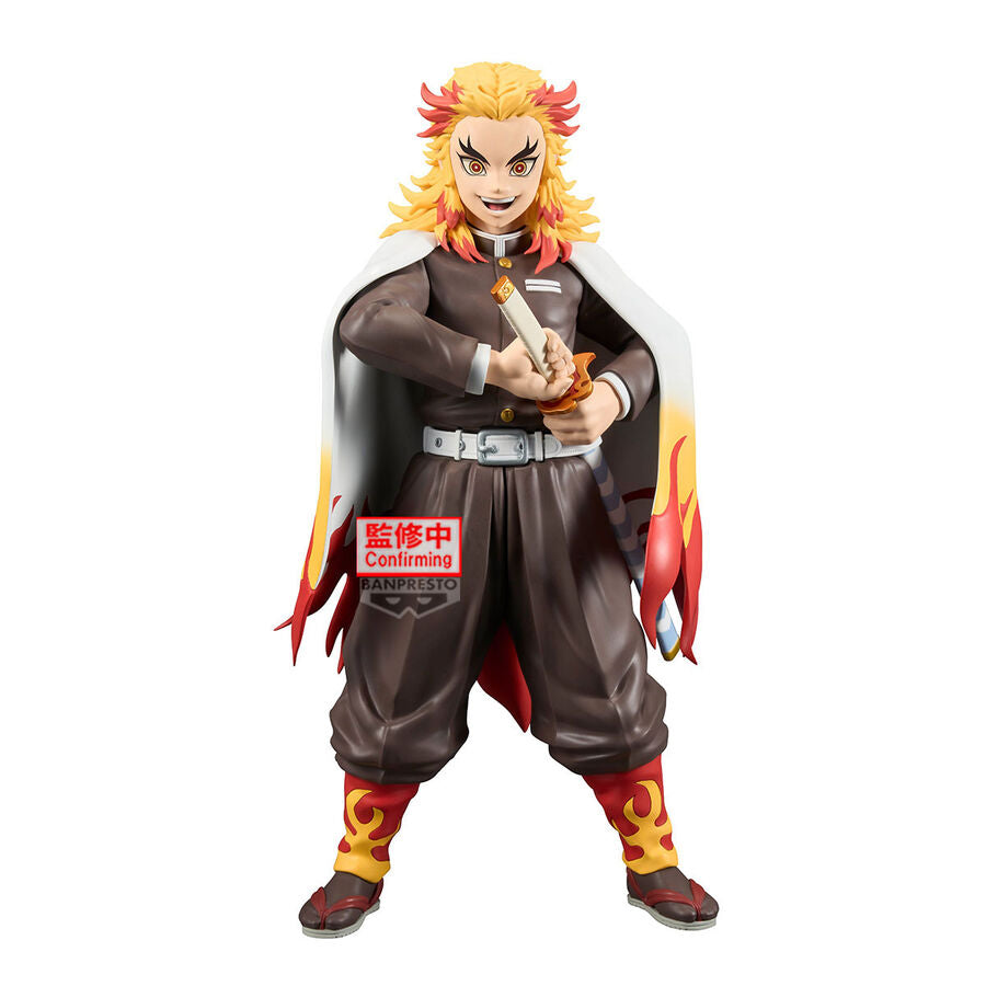 Demon Slayer Kimetsu no Yaiba Kyojuro Rengoku Grandista figur 24cm