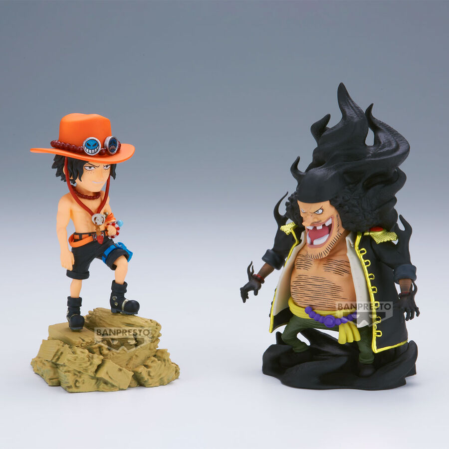 One Piece Portgas D.Ace Vs Marshall.D.Teach Log Stories Figur 8 cm