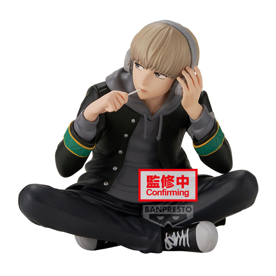 Wind Breaker Kaji Ren Sitting Figur 9cm