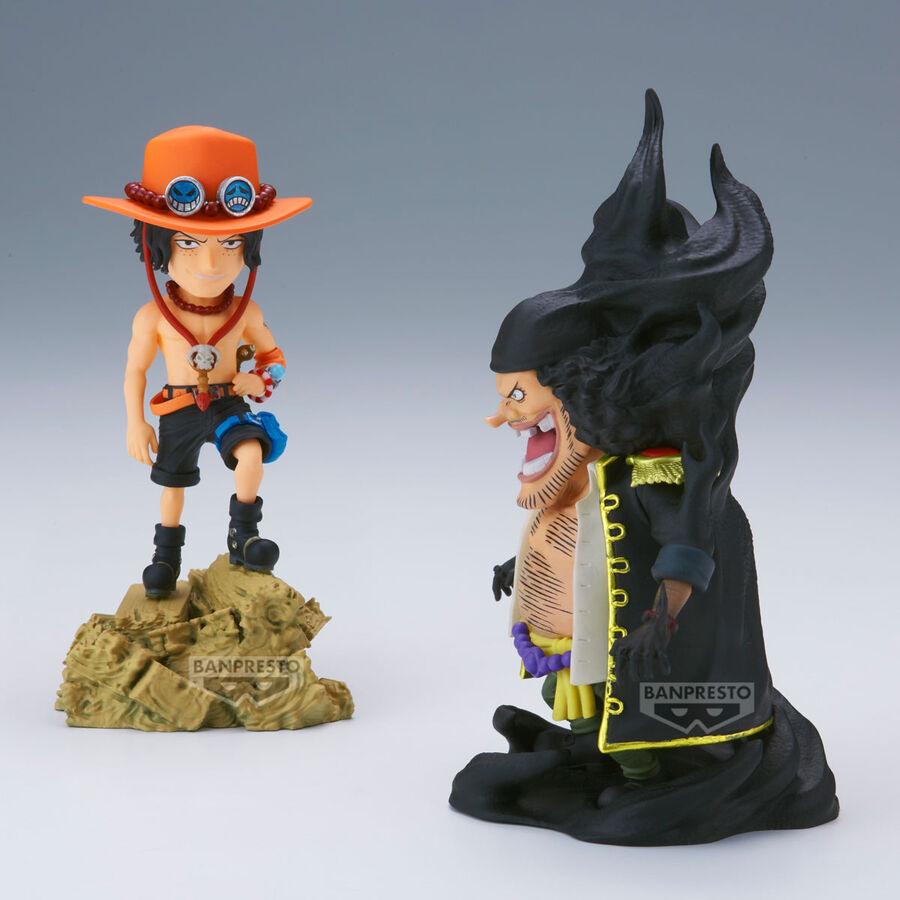 One Piece Portgas D.Ace Vs Marshall.D.Teach Log Stories Figur 8 cm