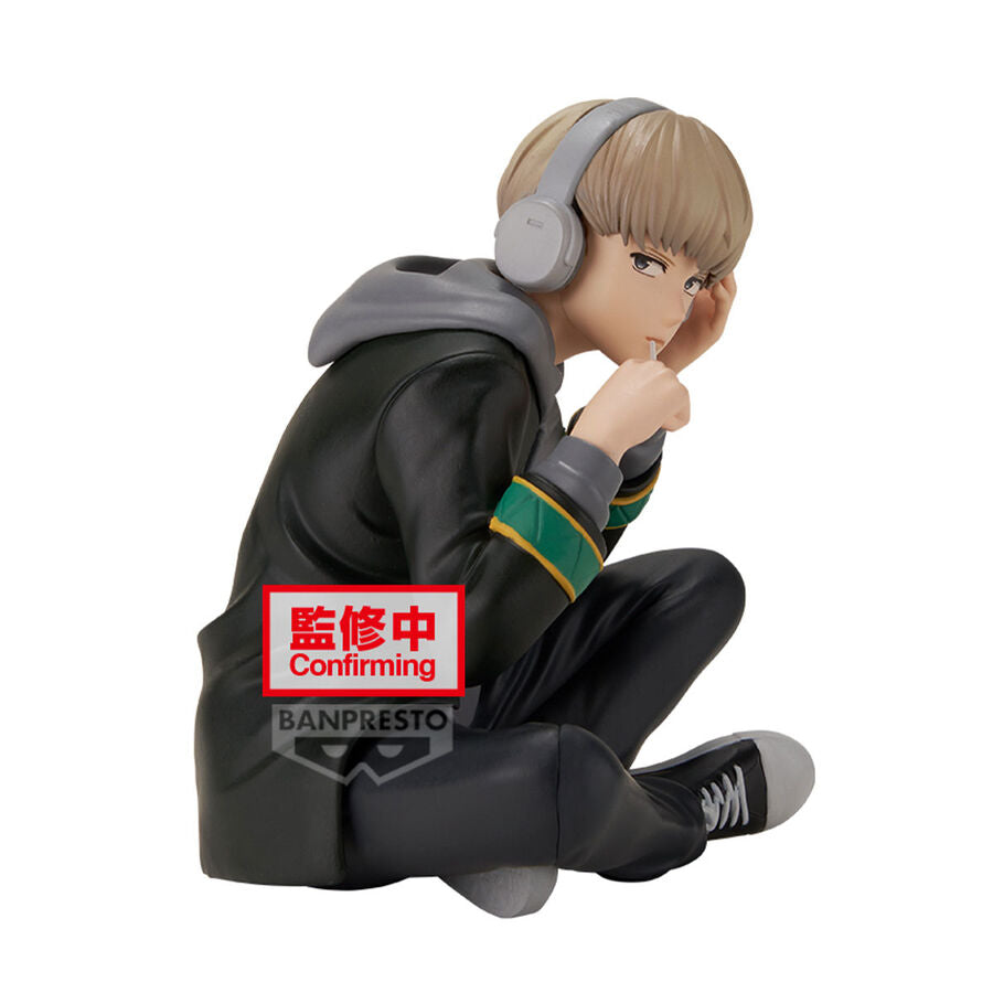 Wind Breaker Kaji Ren Sitting Figur 9cm