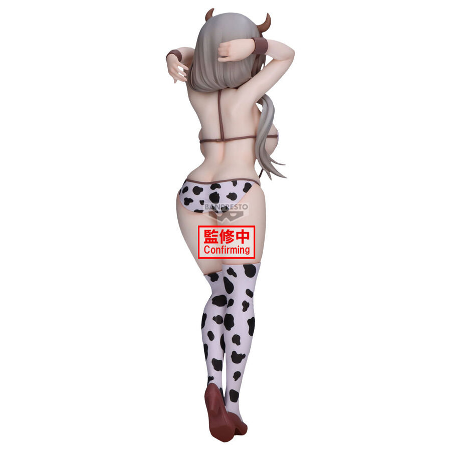 Uzaki-chan Vill Hänga Ut! Uzaki Tsuki Glitter & Glamorous Figur 27 cm
