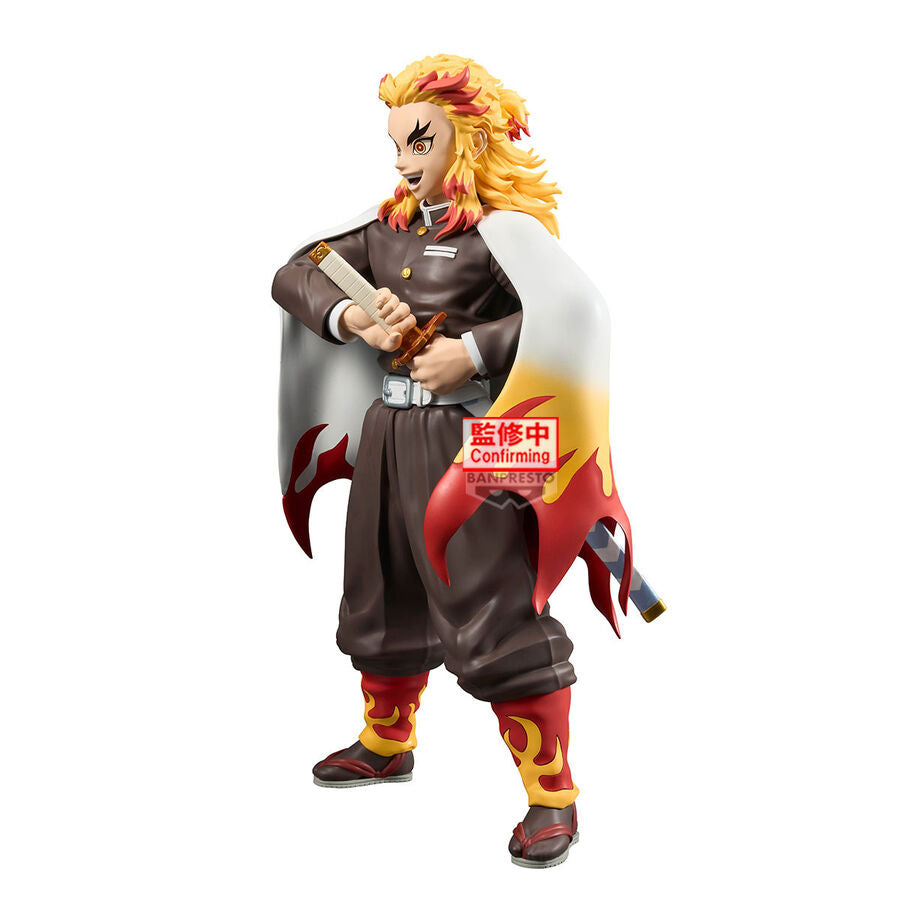 Demon Slayer Kimetsu no Yaiba Kyojuro Rengoku Grandista figur 24cm