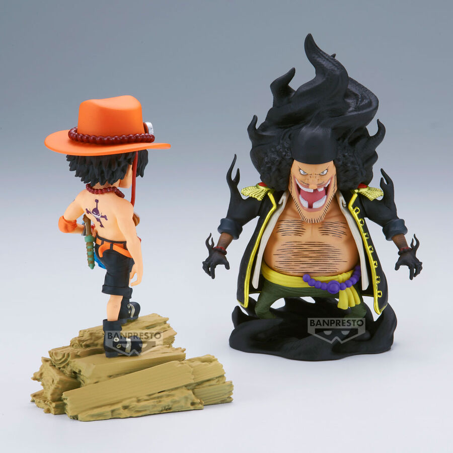 One Piece Portgas D.Ace Vs Marshall.D.Teach Log Stories Figur 8 cm