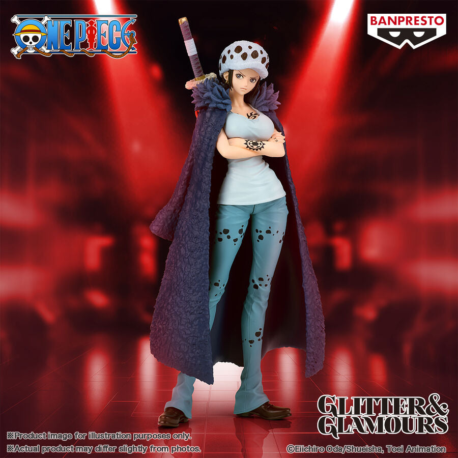 One Piece Trafalgar Law Glitter & Glamorous Figur 23cm