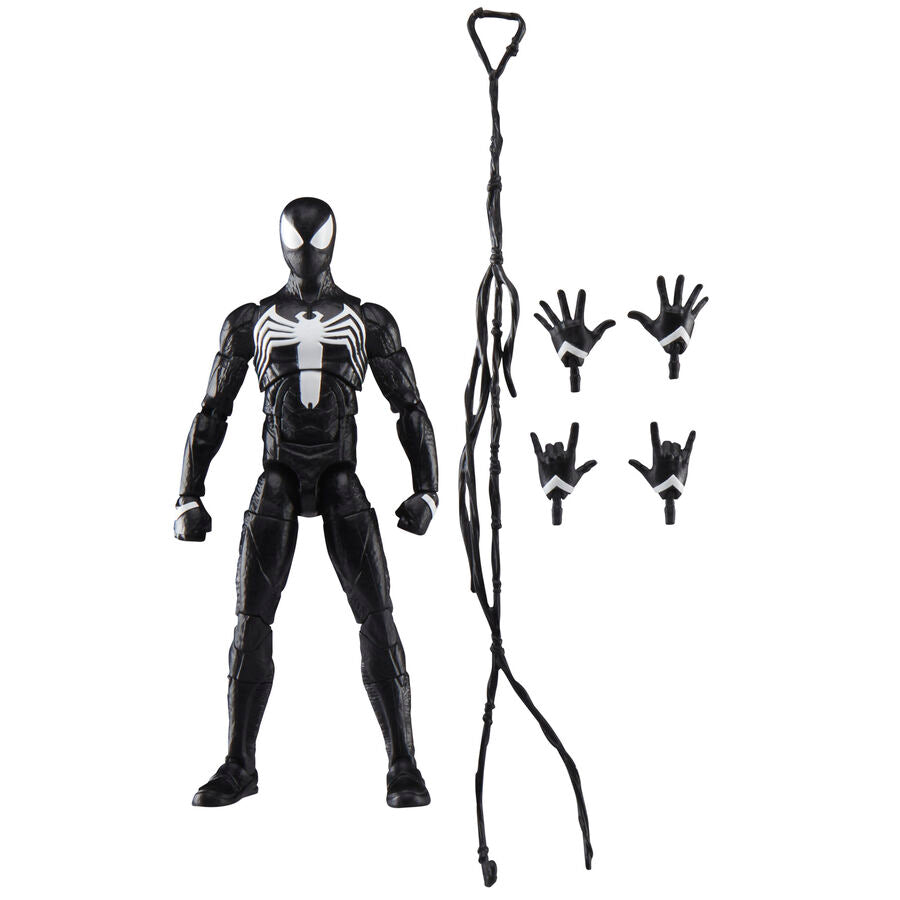 Marvel Legends Spider-Man 2 Peter Parker Black Suit Figur 15cm