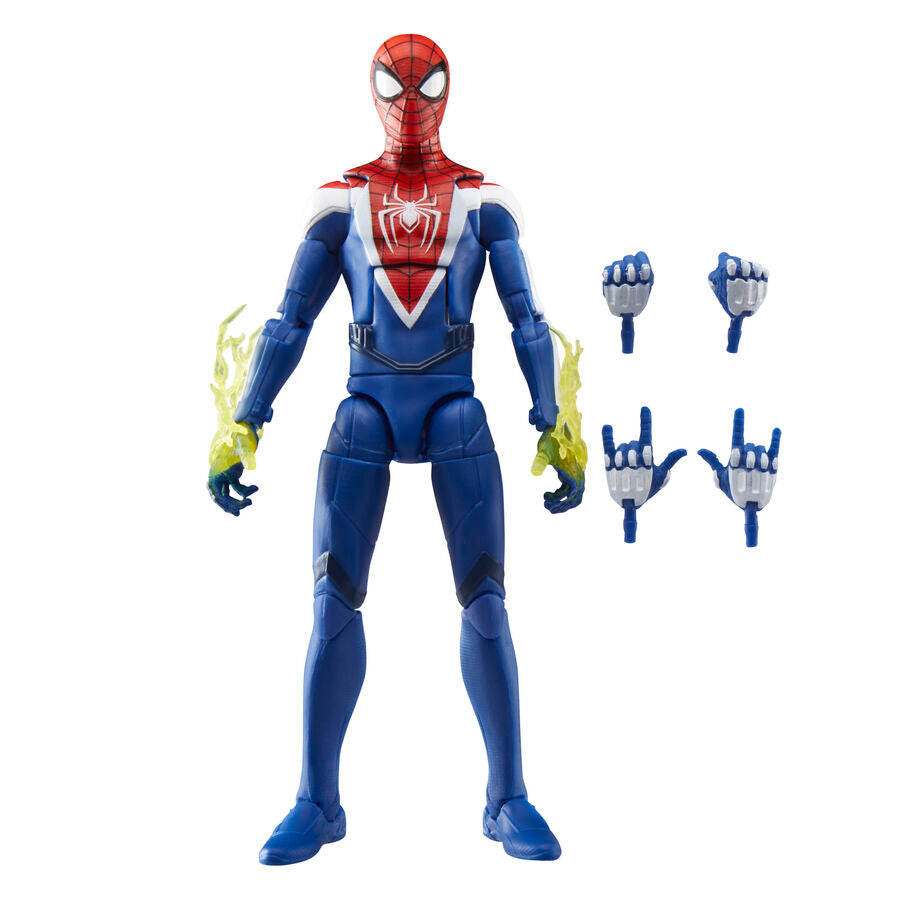 Marvel Legends Spider-Man 2 Miles Morales Upgraded Suit Figur