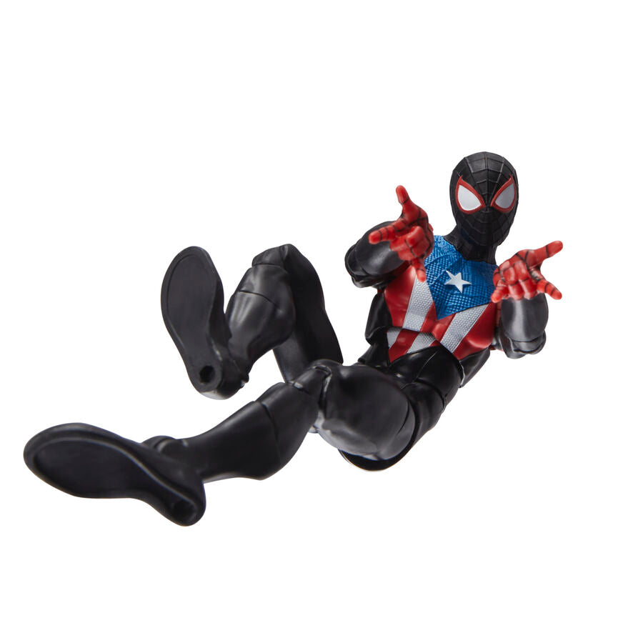 Marvel Legends Spider-Man 2 Miles Morales Boricua Suit Figur 15cm