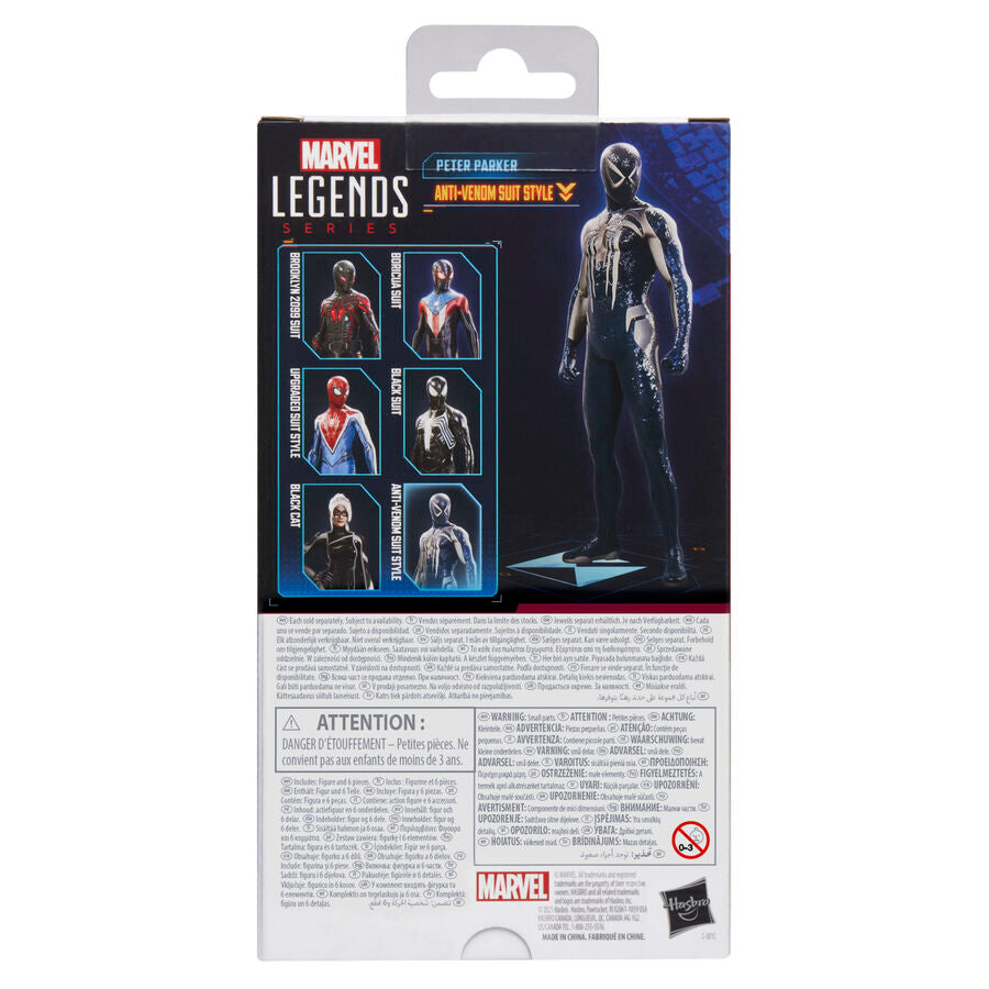 Marvel Legends Spider-Man 2 Peter Parker Anti-Venom Figur 15cm