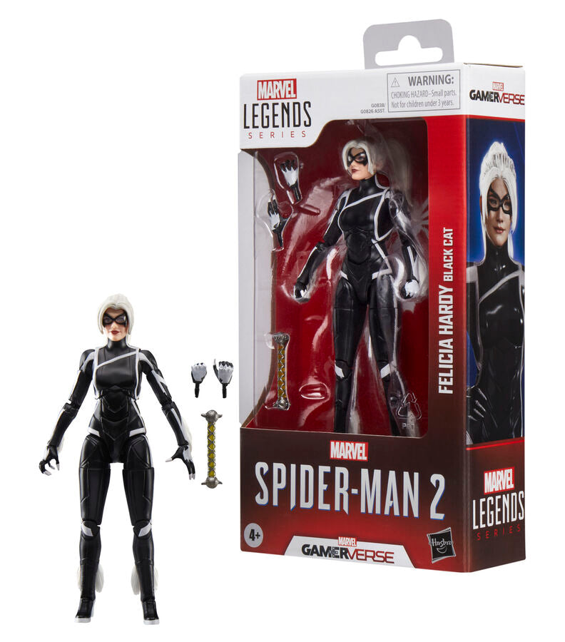 Marvel Legends Spider-Man 2 Felicia Hardy Black Cat Figur 15cm