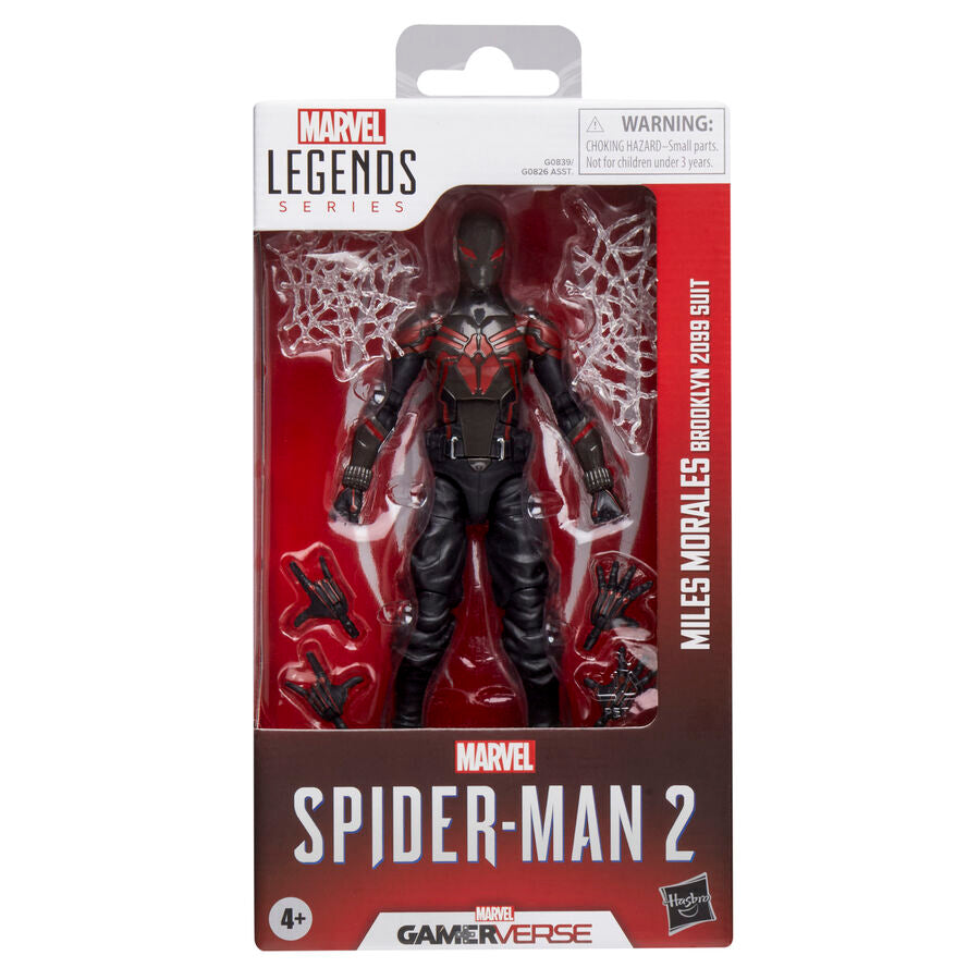 Marvel Legends Spider-Man 2 Miles Morales Brooklyn 2099 Figur 15cm