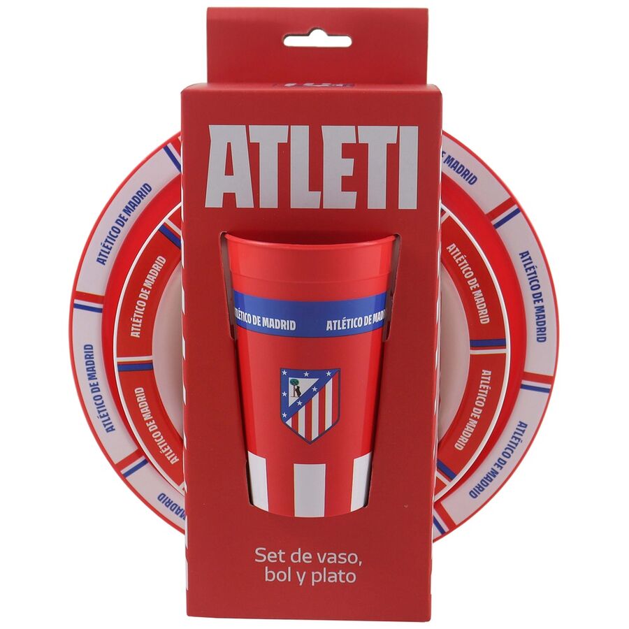Atletico de Madrid 3pzs Frukostset