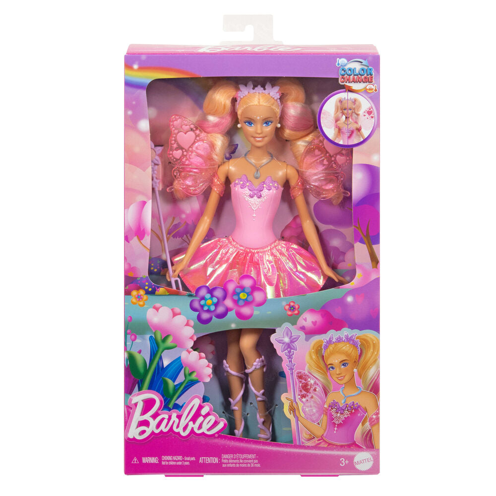 Hada Barbie-docka med färgförändrande vingar