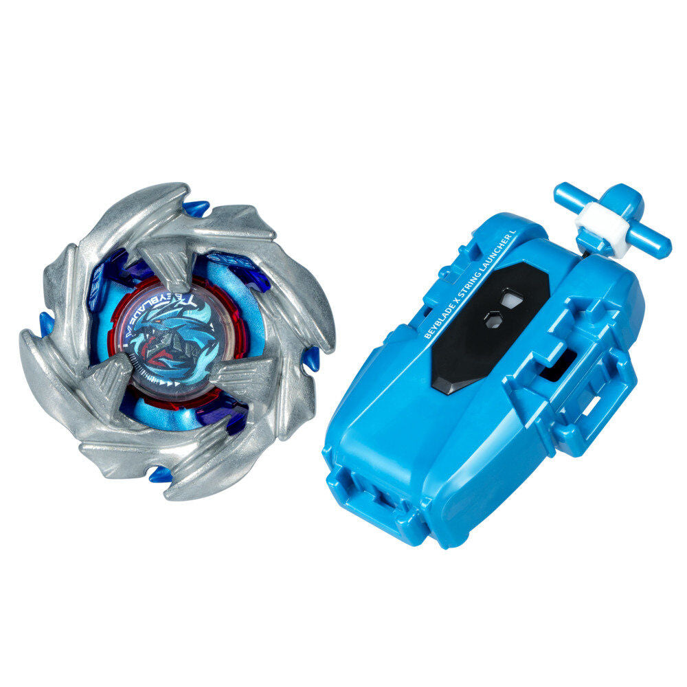 Beyblade X Cobalt Dragoon 2-60C Premium Set med Launcher och Top