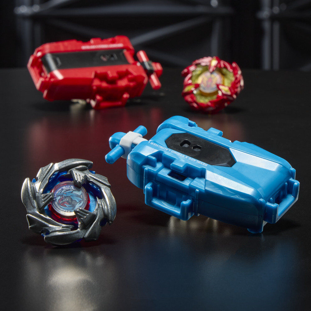 Beyblade X Cobalt Dragoon 2-60C Premium Set med Launcher och Top