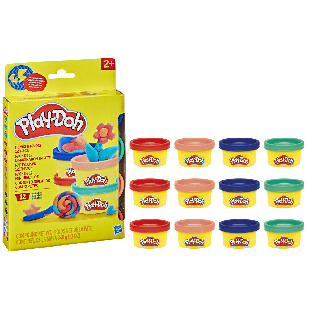 Play-Doh Set med 12 Mini Båtar