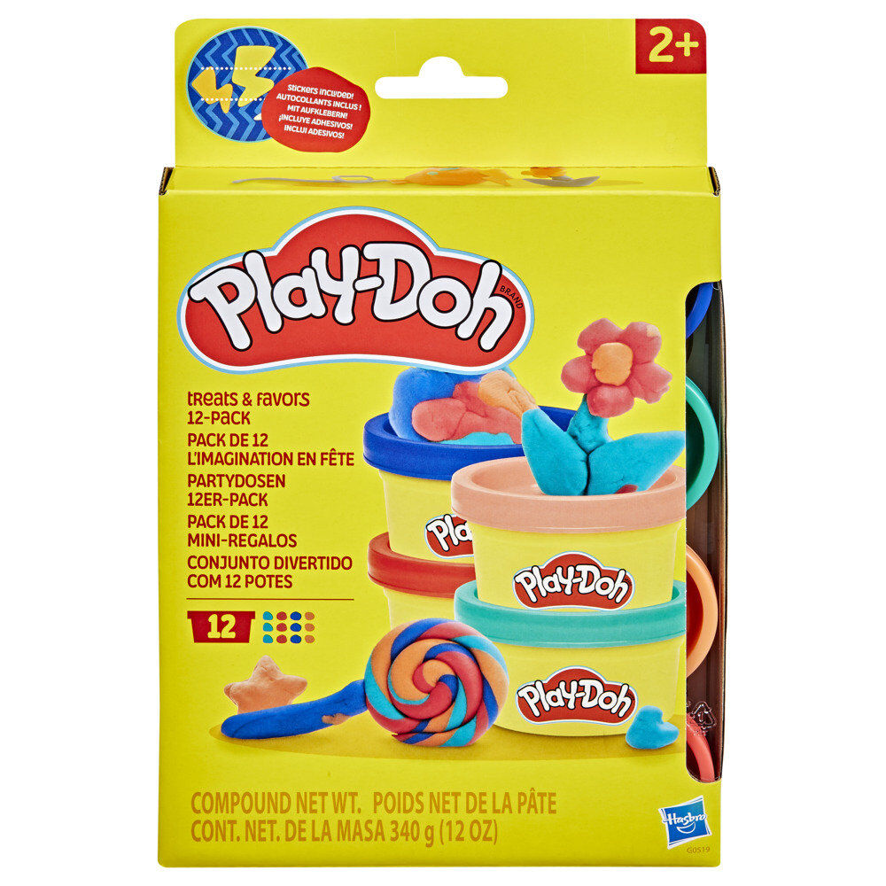 Play-Doh Set med 12 Mini Båtar
