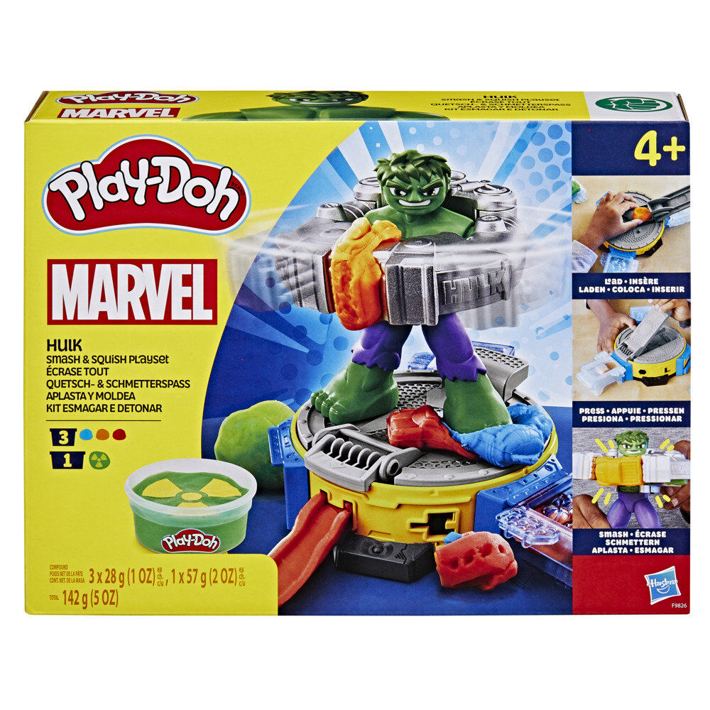 Play-Doh Marvel Hulk Krossar och Formar