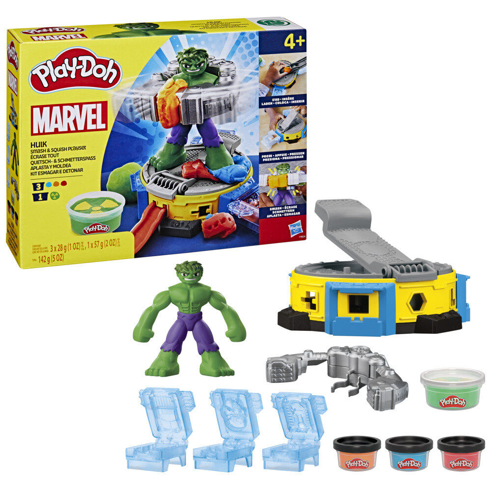 Play-Doh Marvel Hulk Krossar och Formar