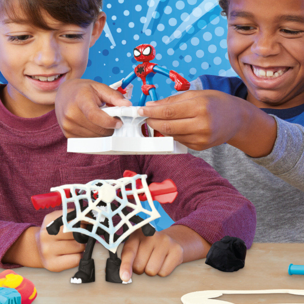 Play-Doh Marvel Spiderman - Kasta och fånga