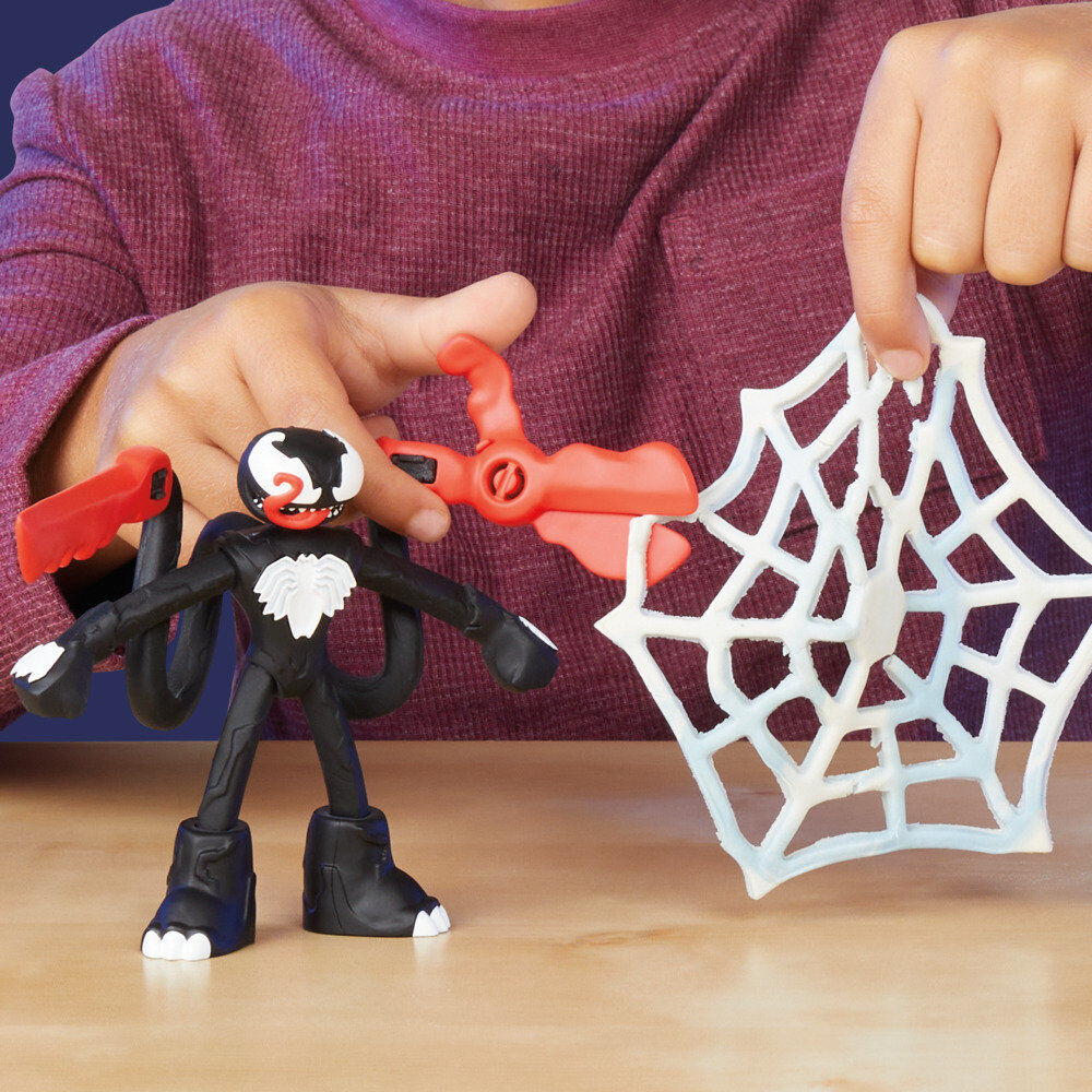 Play-Doh Marvel Spiderman - Kasta och fånga