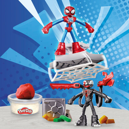 Play-Doh Marvel Spiderman - Kasta och fånga
