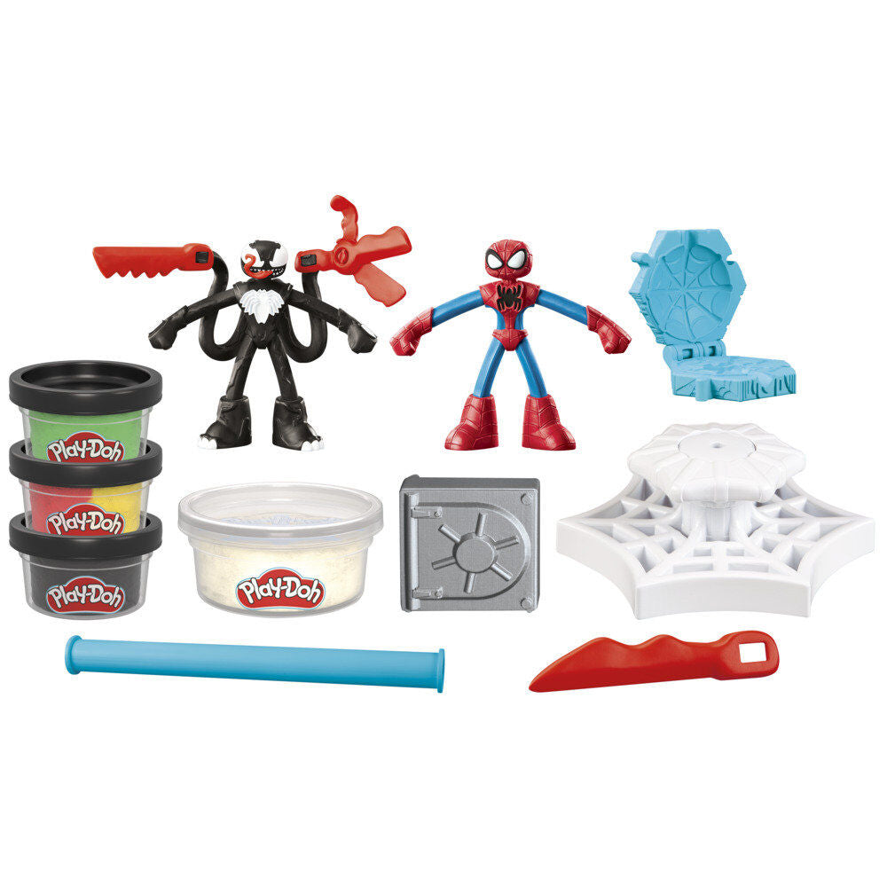 Play-Doh Marvel Spiderman - Kasta och fånga