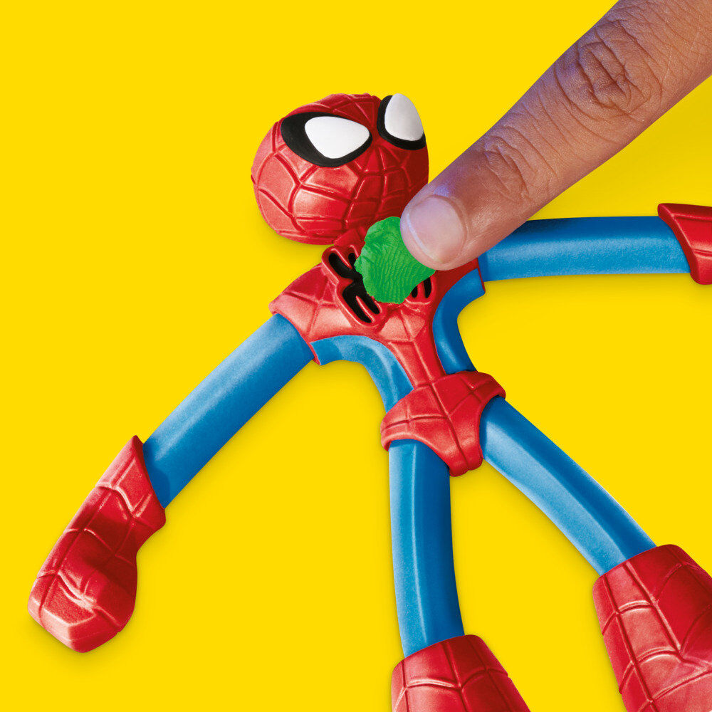 Play-Doh Marvel Spiderman - Kasta och fånga
