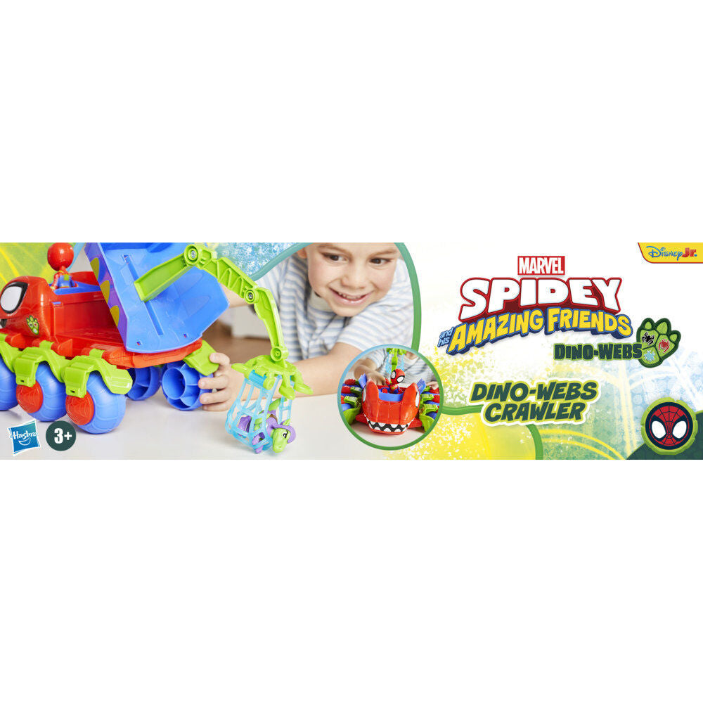 Marvel Spidey och Hans Fantastiska Vänner Dino-grua Arachnid