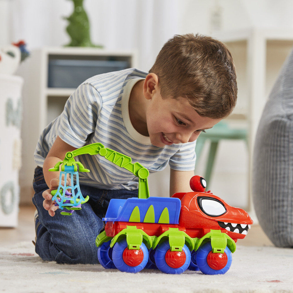 Marvel Spidey och Hans Fantastiska Vänner Dino-grua Arachnid