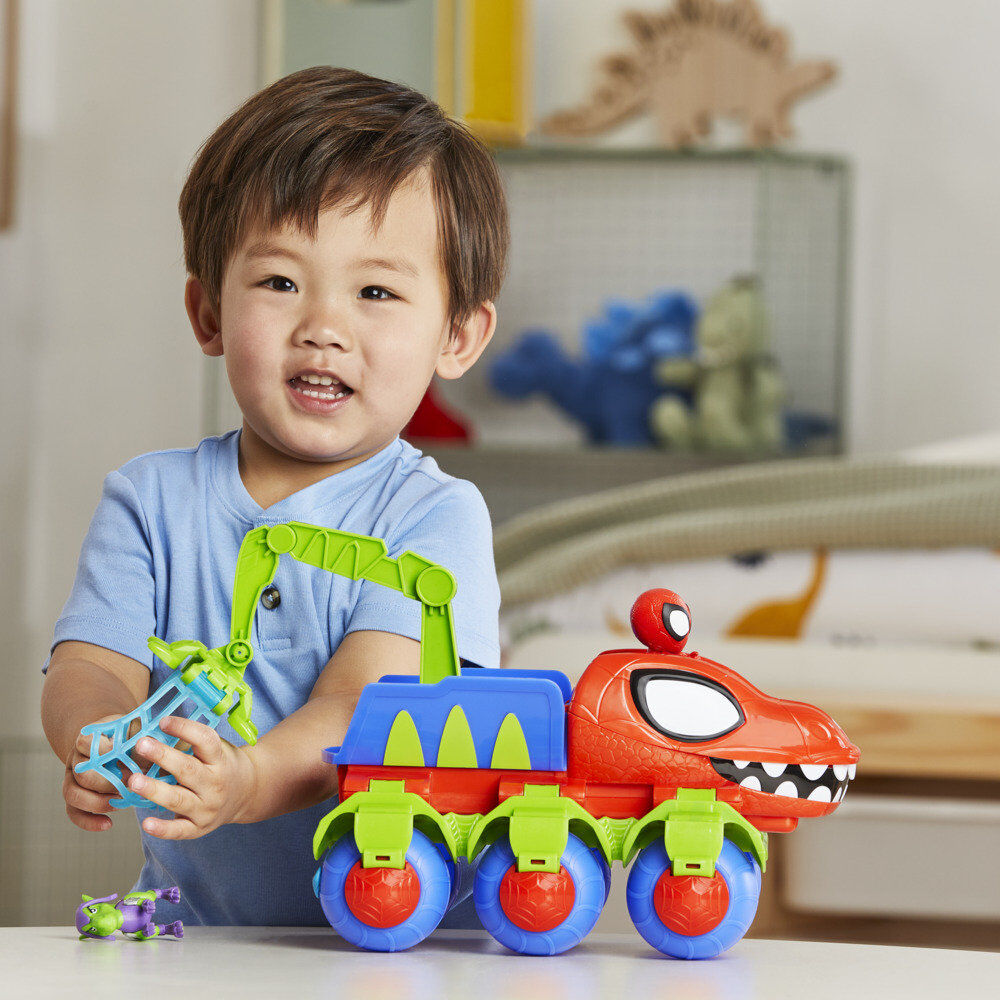 Marvel Spidey och Hans Fantastiska Vänner Dino-grua Arachnid