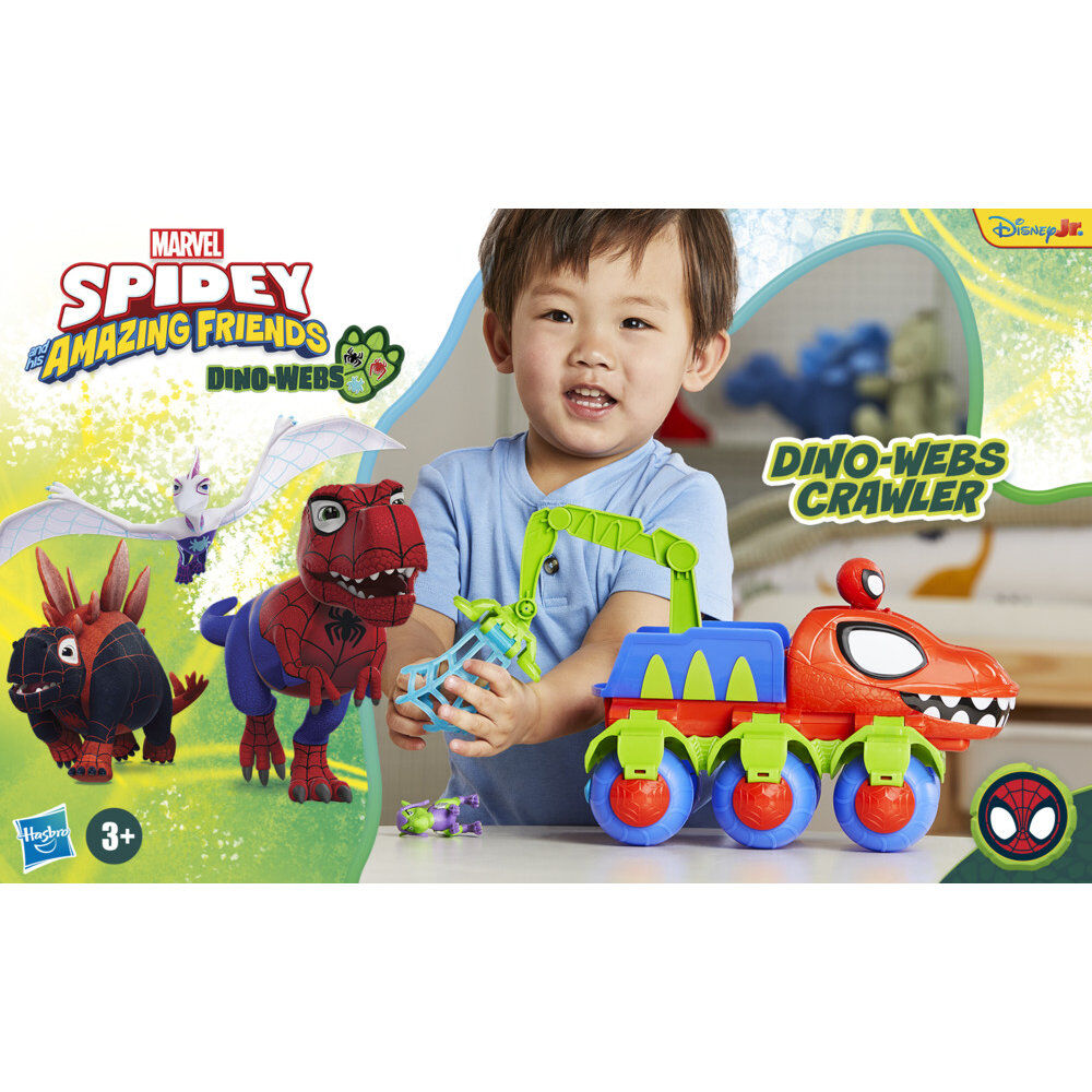 Marvel Spidey och Hans Fantastiska Vänner Dino-grua Arachnid