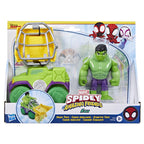 Marvel Spidey och Hans Fantastiska Vänner Set Wrecking Truck + Hulk Figur