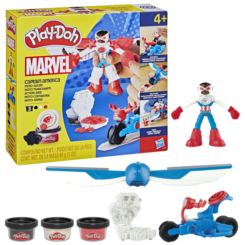 Play-Doh Marvel Captain America Motor Mower