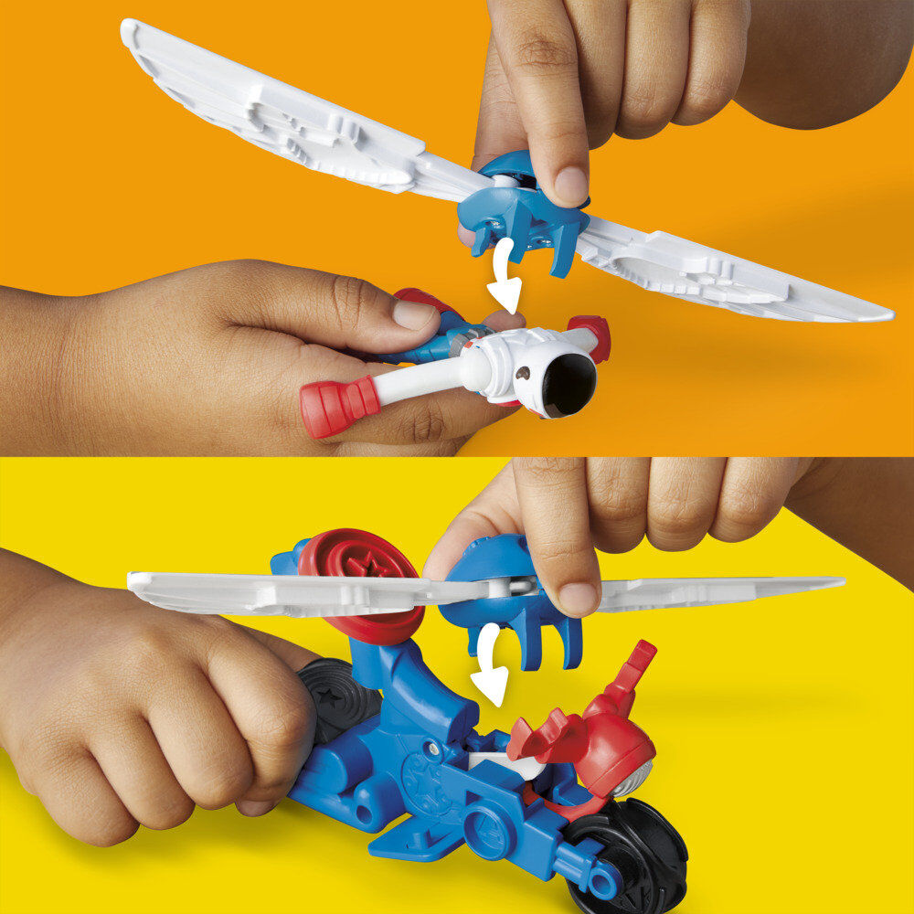 Play-Doh Marvel Captain America Motor Mower